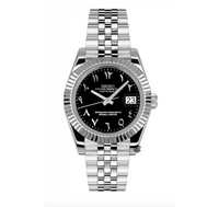 Datejust Black Arabic