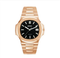 Nautilus Black Rose Gold